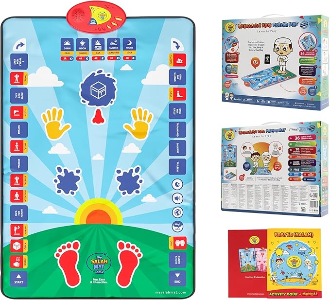 My Salah Mat for Kids – Smart Interactive Prayer Mat for Learning Salah