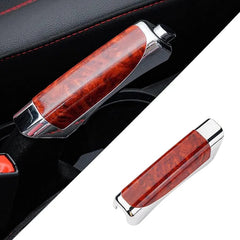 3NH Universal Car Handbrake Cover Anti-Slip Parking Handbrake Decorative Cap with Peach Pattern Red Design