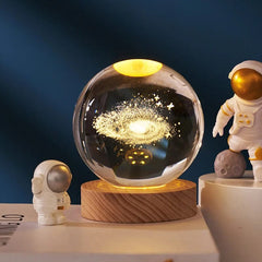Crystal Glass Ball Lamp