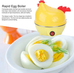 Electric Egg Cooker, Egg Chicken Shape Rapid Egg Cooker with Auto Shut Off Feature for Eggs Vegetable Sandwiches