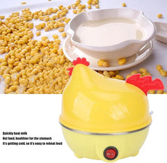 Electric Egg Cooker,  Egg Chicken Shape Rapid Egg Cooker with Auto Shut Off Feature for Eggs Vegetable Sandwiches