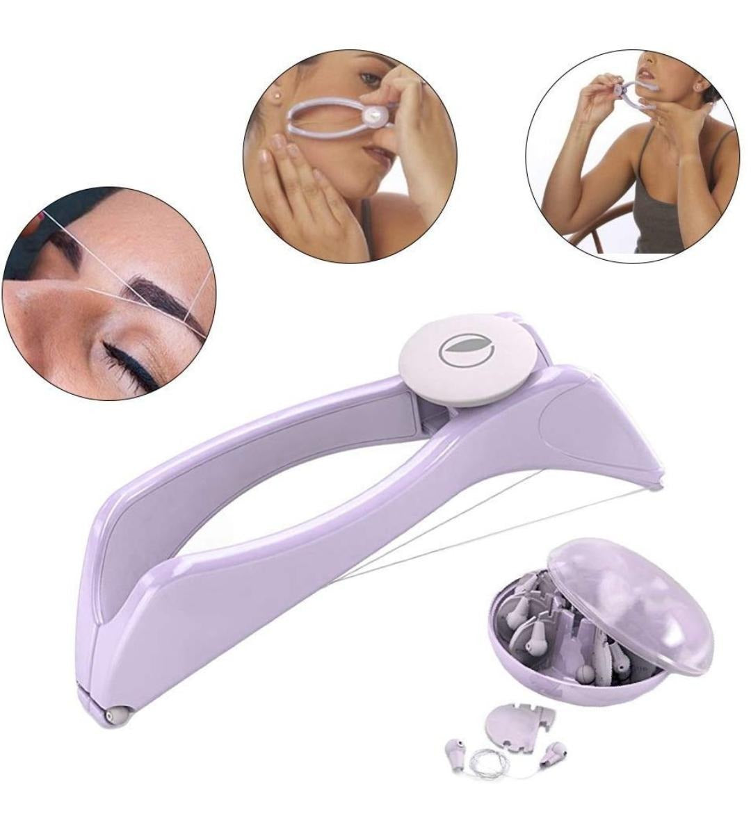 threading machine for women, Eyebrow Face and Body Hair Threading and Removal System kit Tweezers for eyebrows, threading tool, threading machine for women epilators