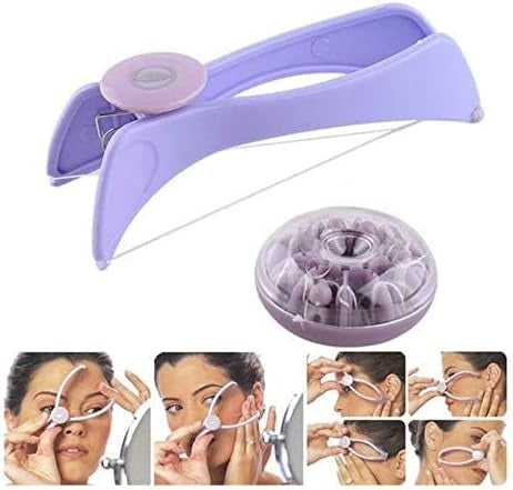 threading machine for women, Eyebrow Face and Body Hair Threading and Removal System kit Tweezers for eyebrows, threading tool, threading machine for women epilators