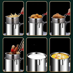 Collapsible Chef Basket – 12 in 1 Deep Fry, Boil, Steam