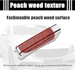 3NH Universal Car Handbrake Cover Anti-Slip Parking Handbrake Decorative Cap with Peach Pattern Red Design
