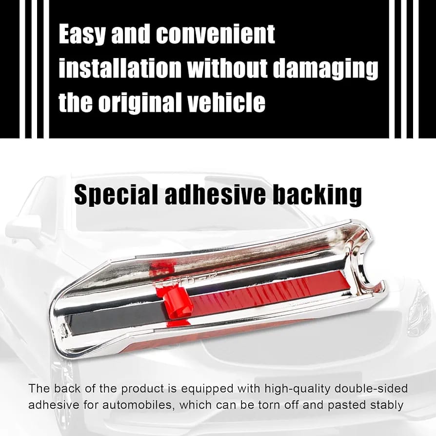 3NH Universal Car Handbrake Cover Anti-Slip Parking Handbrake Decorative Cap with Peach Pattern Red Design