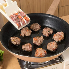 Multi-Row Shaping Tool for Pakoras and Meatballs 4 Rows