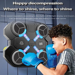 Musical boxing game for parents and kids to enjoy together.
