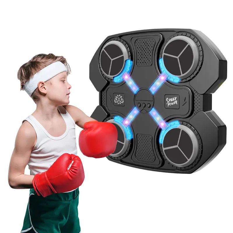 Musical boxing game for parents and kids to enjoy together.