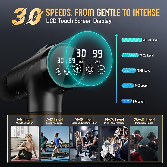 Homzay Body gun massager